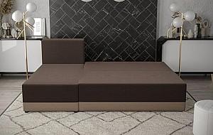 Canapea coltar Space Meble Toledo Corner Rainbow 27/Rainbow 83 Grafit/Gri-Bej