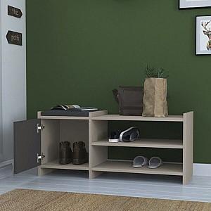 Dulap pentru incaltaminte DECO Sunno Light Mocha/Anthracite