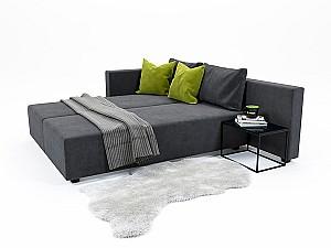 Canapea coltar Indart SiMod dark grey