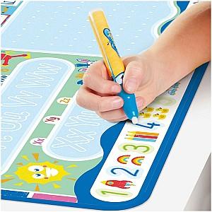 Tabla de scris pentru copii TOMY pentru desenat cu apă- Învățare rapidă