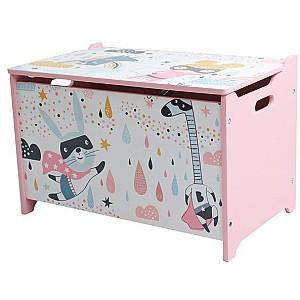 Comoda copii U-Grow băncuță cu depozitare Super Girl