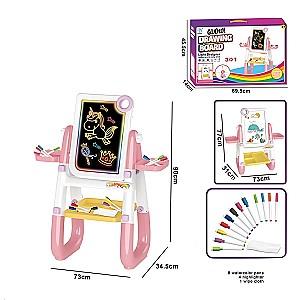 Tabla de scris pentru copii Essa Toys pentru desen cu două fețe