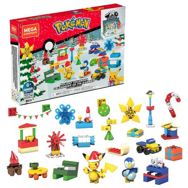 Constructor Mattel calendar Advent Pokémon pe 24 zile