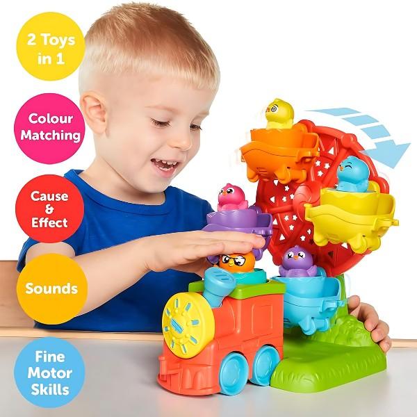 Sortator TOMY Trenulețul cu ouă surpriză