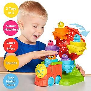 Sortator TOMY Trenulețul cu ouă surpriză