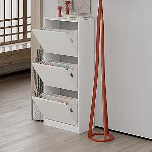 Dulap pentru incaltaminte DECO 3S 51 cm Alb