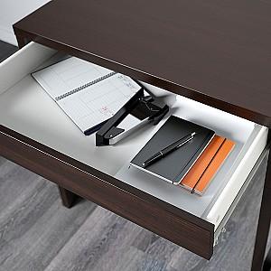 Masa de birou IKEA Micke 73x50 Negru-maro
