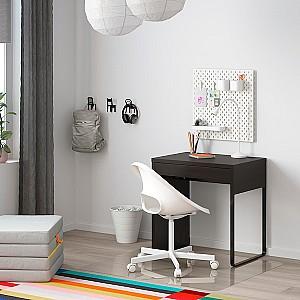 Masa de birou IKEA Micke 73x50 Negru-maro