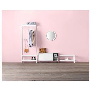 Dulap pentru incaltaminte IKEA Mackapar White 100x51 cm