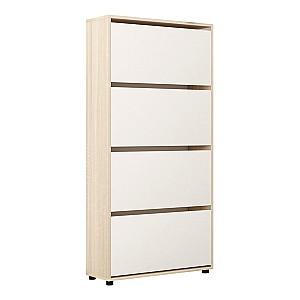Dulap pentru incaltaminte Mobildor Lux Leo 50 4D Sonoma/White