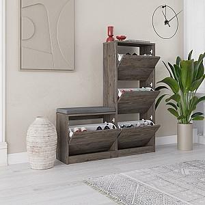 Dulap pentru incaltaminte DECO Dude Dark Coffee