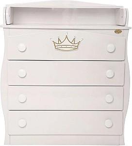 Comoda copii Miracolo Cmd Korona Alb