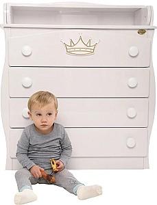 Comoda copii Miracolo Cmd Korona Alb