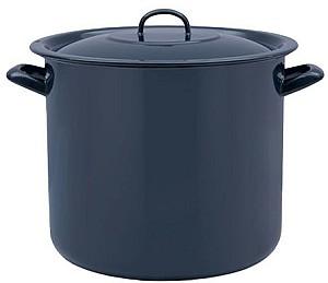 Cratita VLM emailata 30cm, 18l, capac din metal(54161)