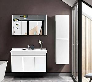 Dulap sub lavoar Martat Venna 100cm White + lavoar