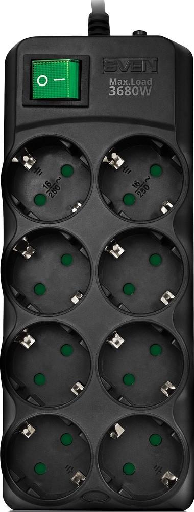 Prelungitor SVEN SF-08E-16 5m Black