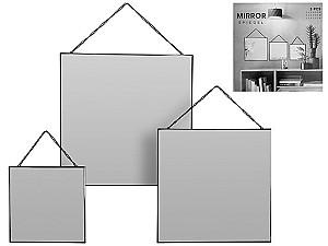 Oglindă NVT Set oglinzi de perete 3buc(51033)