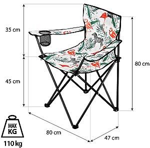 Scaun pliabil Nils Camp NC1625 Flamingo
