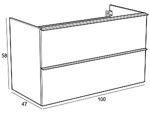 Dulap sub lavoar IKEA Godmorgon (80344094)