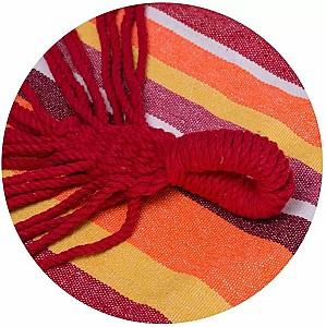 Hamac Sofotel Malaga Single Red/Orange