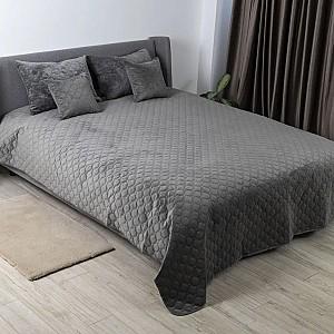 Cuvertura Relaxe Home VELOUR 220x240 cm Grey