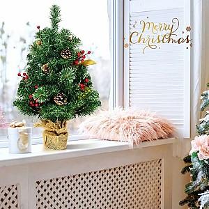 Brad artificial Costway CM22797 60cm Green