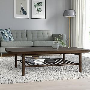 Masuta de cafea, reviste IKEA Listerby 140x60 Maro Inchis
