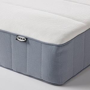 Saltea IKEA Vesteroy arcuri impachetate 160x200 Ferma/Albastru