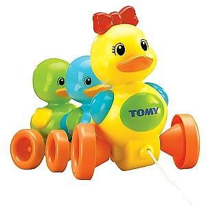 Jucarie de impins si tras TOMY Rățuștele vesele(T4613)