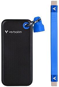 SSD extern Verbatim Pocket 2TB Black/Blue