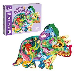 Puzzle Mideer Valea Dinozaurului Fericit(MD3272)