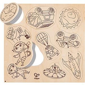 Set de jucarii Hape Magnetic-Expediția pe Marte(E1078)