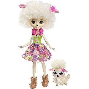 Papusa Mattel Lorna Lamb & Flag(FNH25)