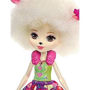 Papusa Mattel Lorna Lamb & Flag(FNH25)