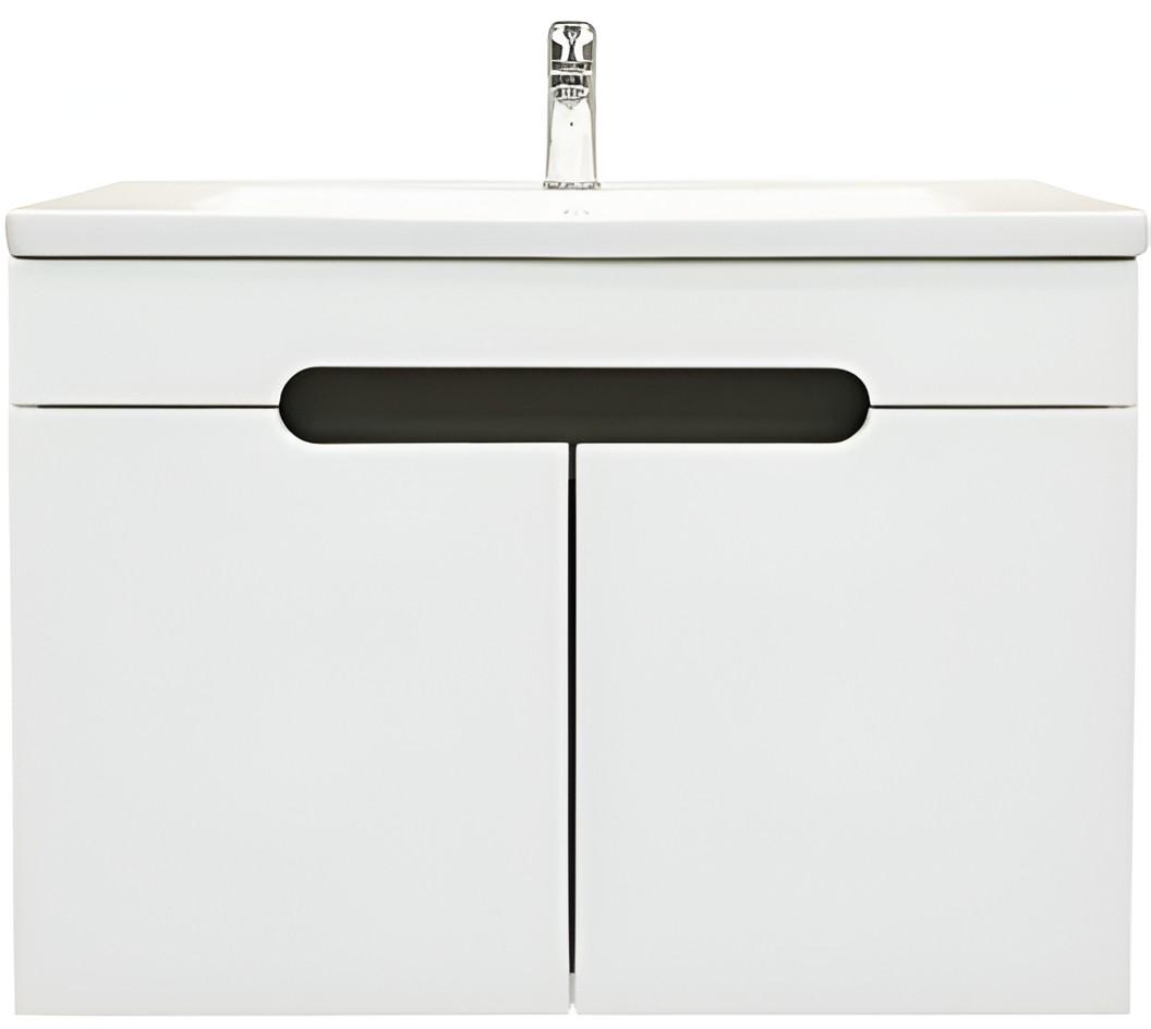 Dulap sub lavoar Bayro Etna Duo (118767) Alb Mat