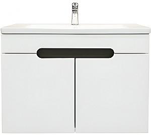 Dulap sub lavoar Bayro Etna Duo (118767) Alb Mat