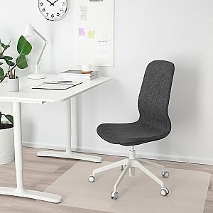 Fotoliu de birou IKEA Langfjall Gunnared Gri Inchis/Alb