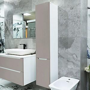 Dulap penal Bayro Bergamo 350x1600 Right Light Grey