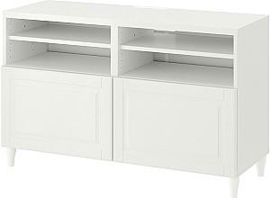 Tumba pentru televizor IKEA Besta/Smeviken/Kabbarp 120x42x74 Alb
