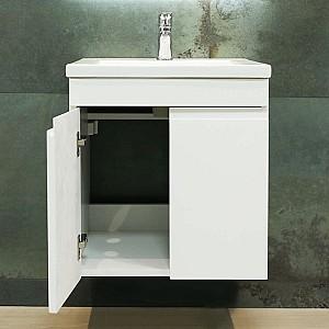 Dulap sub lavoar Bayro Studio Duo (118779) Alb Mat