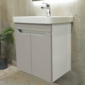 Dulap sub lavoar Bayro Damat (118175) Light Grey