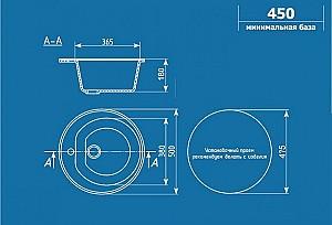 Chiuveta de bucatarie ULGRAN U-101-302 Nisip