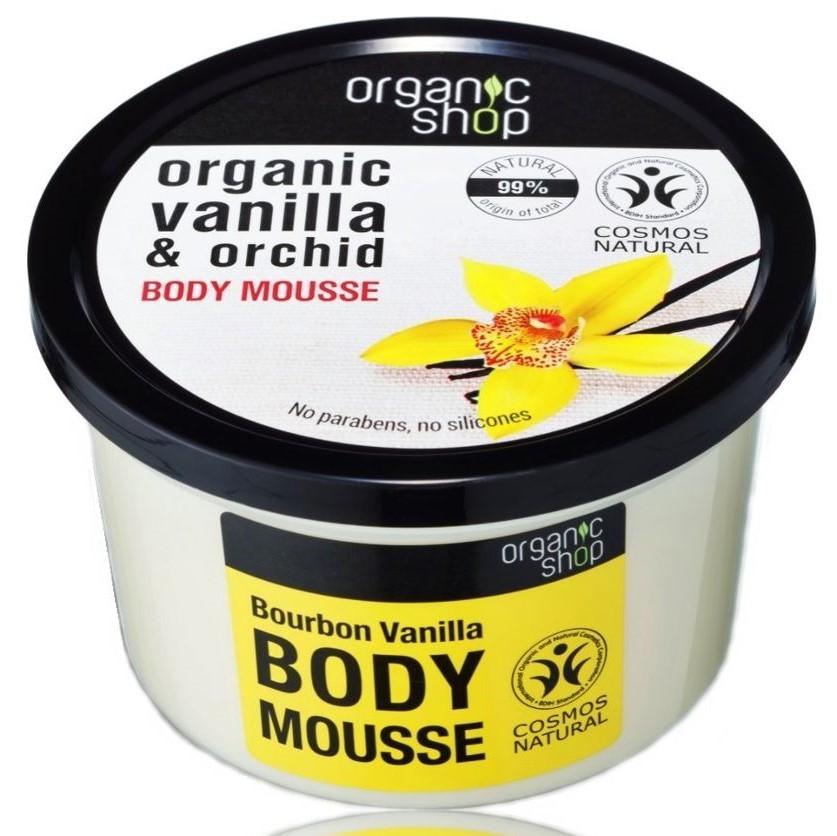 Crema pentru corp Organic Shop Vanilla and Orchid
