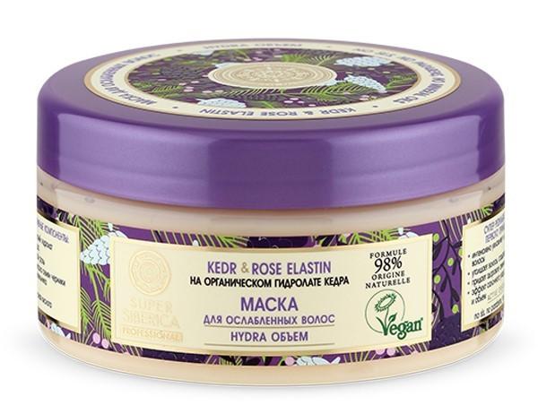 Masca pentru par Natura Siberica Kedr and Rose Elastin