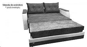 Canapea V-Toms Alberta Grey N3 (0.93 x 1.7)