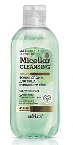 Toner pentru fata Bielita Cleasing Care Facial Sponge