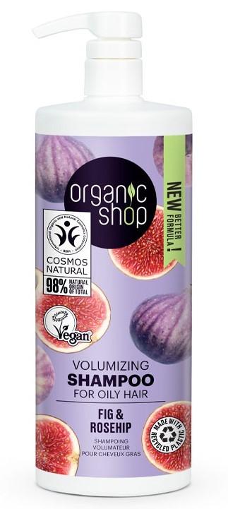 Sampon pentru par Organic Shop Volumizing Shampoo Fig and Rosehip