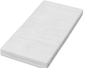 Pat copii Acma Meble Acma II 80x180 bariera/sertar/saltea 7cm Alb