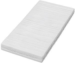 Pat copii Acma Meble Acma II 80x160 bariera/saltea 7cm Alb