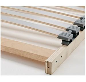 Pat IKEA Malm White Lonset 160×200 cm (4 cutii depozitare)